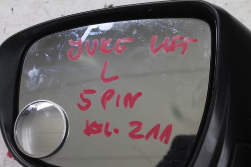 mirror left 5PIN NISSAN JUKE LIFT Z11 14-19 UK