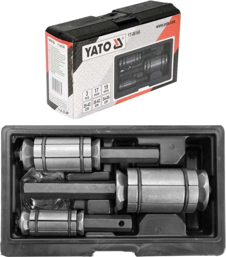 НАБІР РОЗШИРЮВАЧІВ ВИХЛОПНИХ ТРУБ YATO