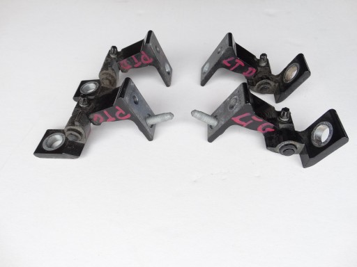 AUDI A6 C7 11-18 hinge hinges door right rear part upper lower KOMPLET black