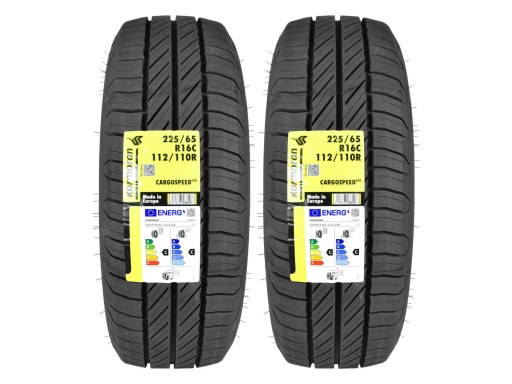 2 летние шины 225 / 65R16C KORMORAN CargoSpeedEVO
