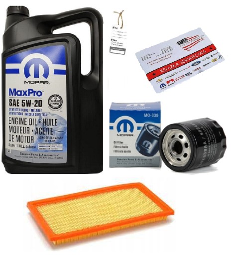 MOPAR 5W20 + ФИЛЬТРЫ DODGE DAKOTA 3.7 09-10