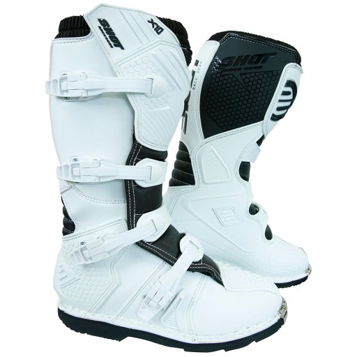 КРОССОВКИ SHOT RACING CROSS/ENDURO MX X10 белые 43