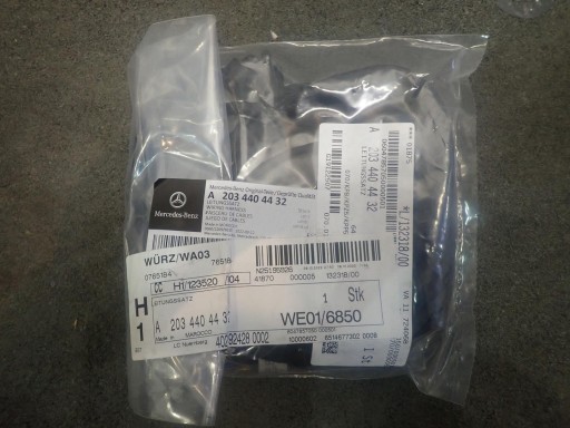 bundle PDC MERCEDES C-KLASA W203 A2034404432