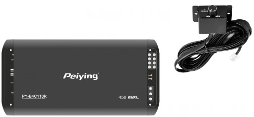 Peiying PY-b4c110r автомобільний підсилювач + пульт дистанційного керування