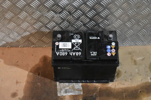 4P0915089C 55 - Идеальный аккумулятор agm 68ah 680a porsche audi 1