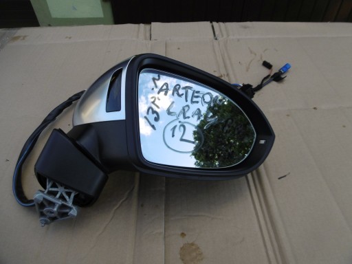 ДЗЕРКАЛО ПРАВЕ VW ARTEON LRA4 13 PIN КАМЕРА ХРОМ
