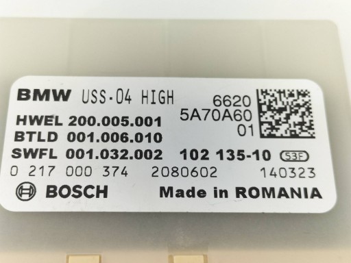 modul PDC parken 5A70A60 021700374 Bmw Seria 3 VII (2018-2026) G20 G21