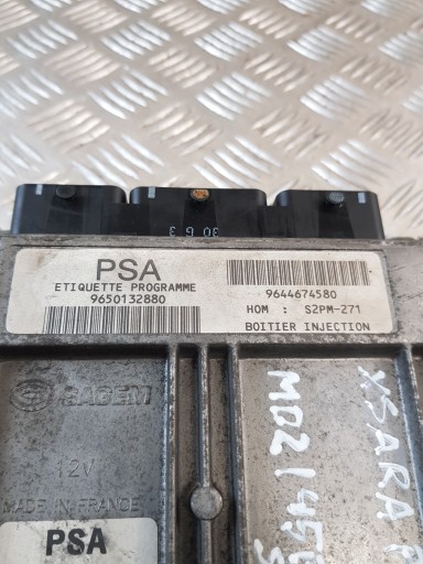 control unit of the engine 9650132880 9644674580 CITROEN XSARA PICASSO 1.8B
