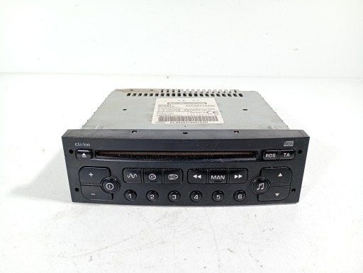 Citroen C3 02-10 RADIO ORYGINALNE CD brakuje kodu OE 96488011XT