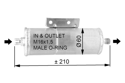 33333 - NRF СУШКА КОНДИЦІОНЕРУ MAZDA MX-5 II 1.6 1.8 05/98-10/05
