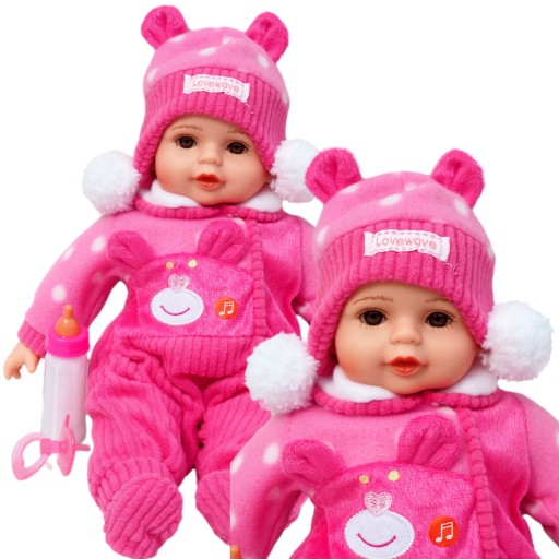 Пупс Адар 417663 рожевий