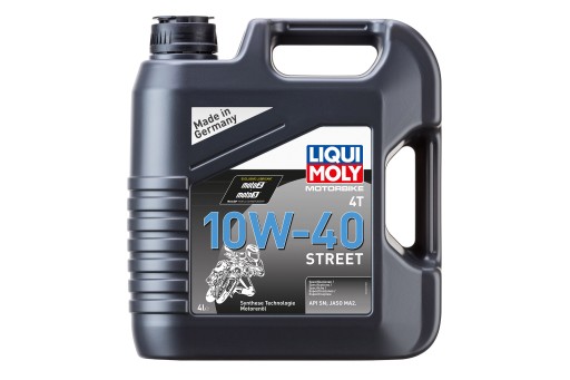 Масло LIQUI MOLY RACING TEILSYNTH. 4Т 10Вт 4 л /лм/