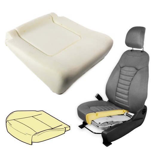 6123GNL30058 - Піна губка сидіння RENAULT MASTER 98-