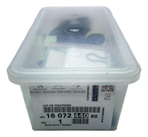 1607244080 комплект дверных зажимов OE CITROEN C4 II