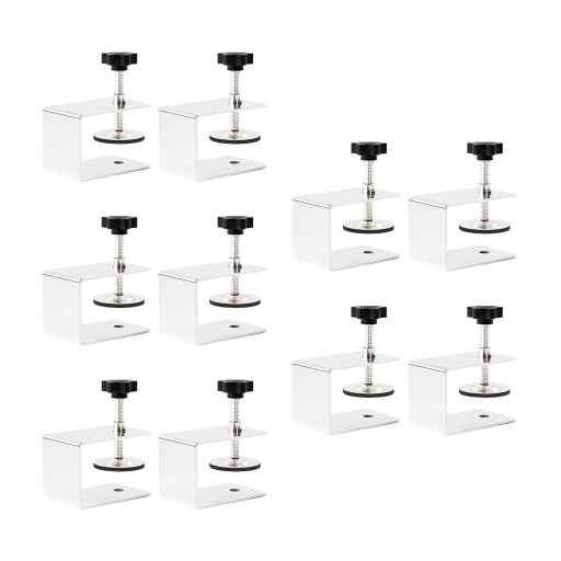 5X 2x металеві затискачі для передніх ящиків, настільний адаптер