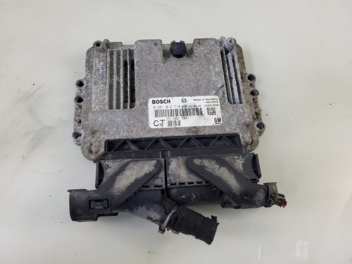 Модуль контроллера двигателя эбу компьютера opel zafira b 1.9 cdti 55202384