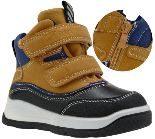 Сніжні черевики Clibee 25 р. різнокольорові