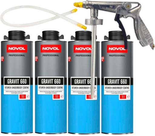 NOVOL GRAVIT 660 ТЕХНИЧЕСКОЕ ОБСЛУЖИВАНИЕ ШАССИ BITUMIT 4L