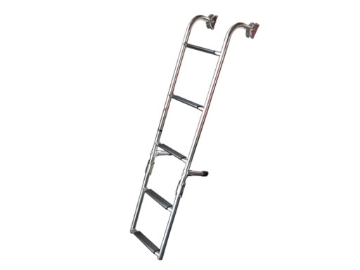 SZ-5850 - ЛЕСТНИЦА СОМА 5 СТУПЕНЕЙ 1150 ММ ДЛЯ ЛОДКИ / ЯХТЫ