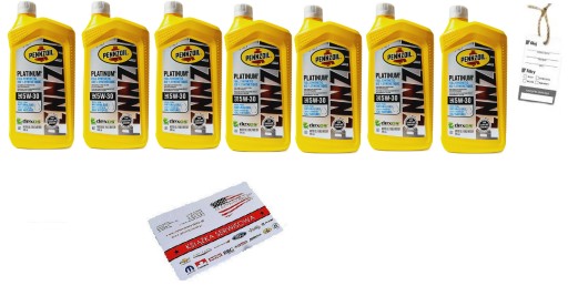 PENNZOIL 5W30 PLATINUM Полностью синтетическое DEXOS 2 6л