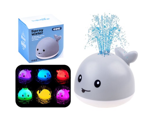 ІГРАШКОВИЙ ФОНТАН ДЛЯ ДИТЯЧОГО КИТ КИТ СВІТЛОДІОДНИЙ