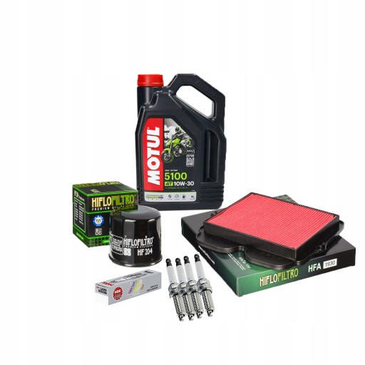 Масло Motul 10W30 HONDA VFR 1200 X Фильтры Свечи зажигания