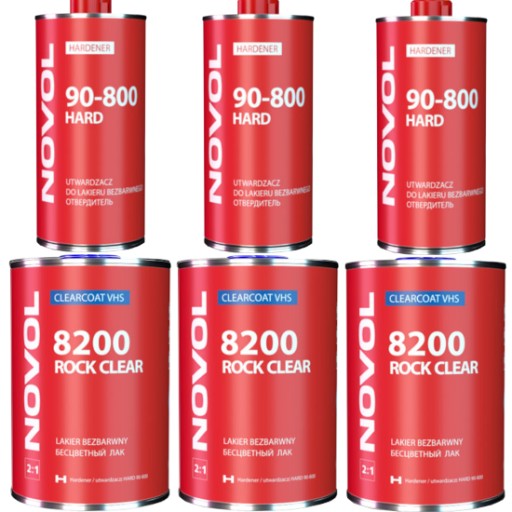 NOVOL 8200 ROCK CLEAR CLEAR COAT VHS 4,5 л.