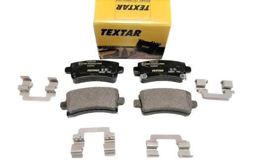 Textar 2442102 комплект тормозных колодок
