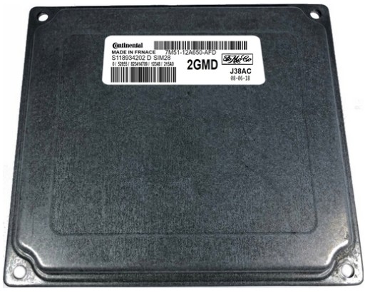 Эбу компьютера ford sim28 2gmd 7m51-12a650-afd s118934202d