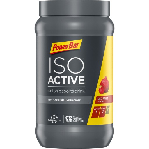 Ізотонічний пунш PowerBar IsoActive з фруктовим смаком 1320 г