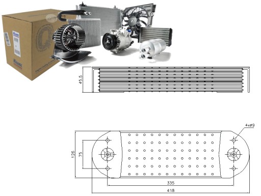 NIS90764/RS1 - МАСЛООХОЛОДЖУВАЧ NISSENS