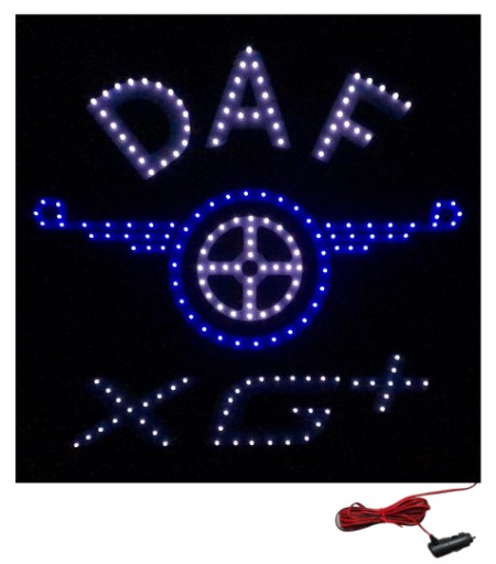 Світлодіодне табло DAF XG над кузовом TIR LKW TLDA-05