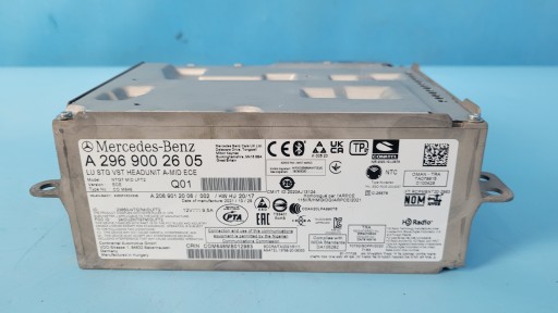 Mercedes w206 c220 21r модуль навигационного контроллера a2969002605 a2069012006