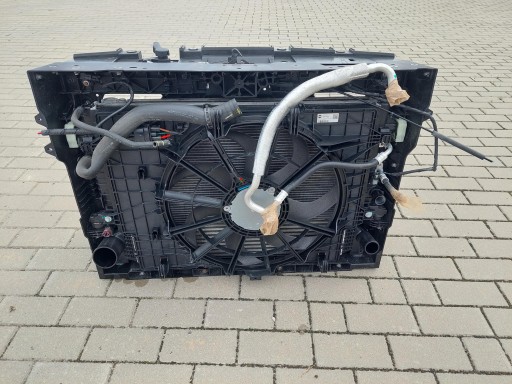 front body wall front KOMPLET of radiators fan radiator MG HS and 1.5 T TGI