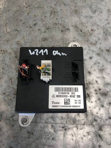 module control unit seat MERCEDES W211 KOMBI 2115452132