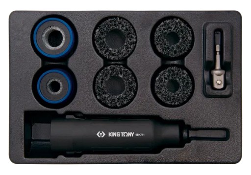 НАБІР ДЛЯ ОЧИЩЕННЯ КОЛІСНИХ БОЛТІВ ТА ВТУЧИН 8 шт. Король Тоні