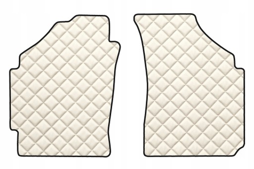 Коврики передние экокожа DAEWOO MATIZ 98-03 толстые