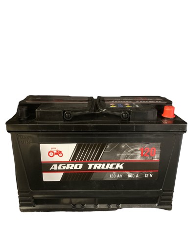4545478 - АККУМУЛЯТОР AGRO TRUCK 120 AH 800A P+ КЕЛЬЦЕ