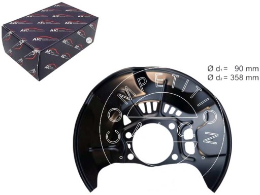 58811 - КРЫШКА ТОРМОЗНОГО ДИСКА AIC
