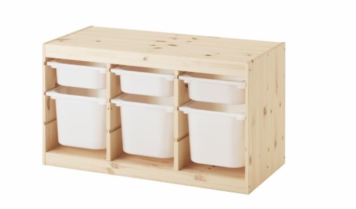 Полиця Ikea 94 х 44 х 52 см сосна