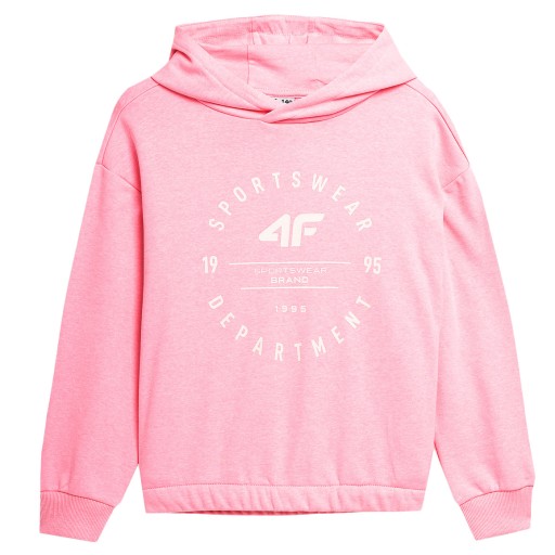 Дитячий світшот 4F розмір 146 з довгим рукавом рожевий