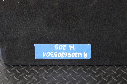 floor boot upholstery MERCEDES C-KLASA W205 AMG A2056809301