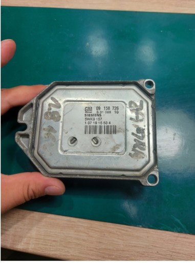 Комп'ютер контролера двигуна opel astra ii g 1.8 16v 5wk9157 09158726