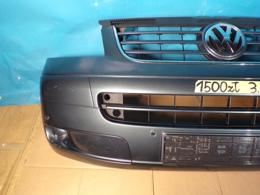 VW TRANSPORTER T5 MULTIVAN CARAVELLE front bumper front complete grey