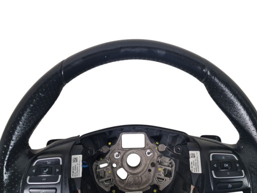 SEAT ALHAMBRA II 2 7N 2011 steering wheel, leather with shifting 7N5419091A