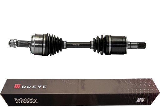 B1322 - ПІВВІСЬ ЛІВИЙ MITSUBISHI PAJERO 4 IV 3.2 DI - D 4WD MT