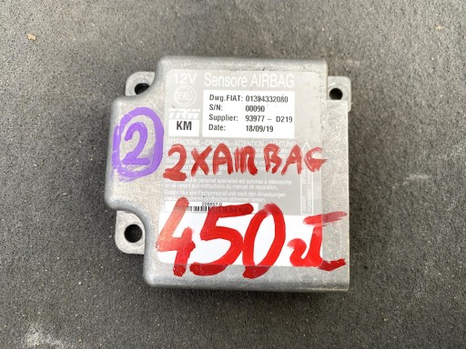 DUCATO BOXER JUMPER 14- SENSOR Module Airbag Airbag 2 Airbag 1394332080