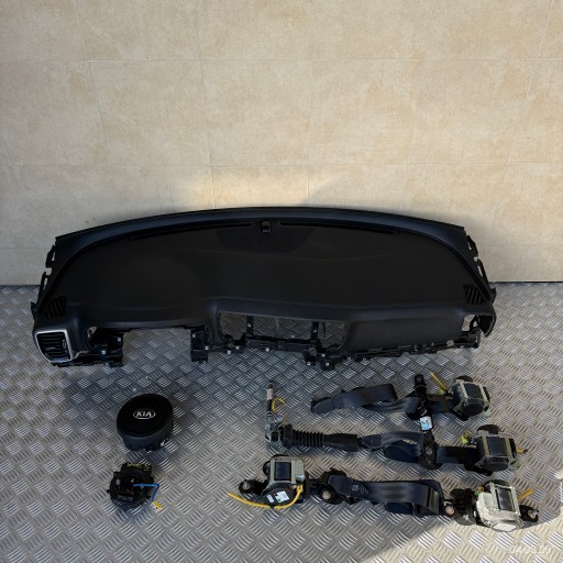 dashboard complete airbag console tension belts KIA SPORTAGE IV LIFT GT LINE 2020 ROK
