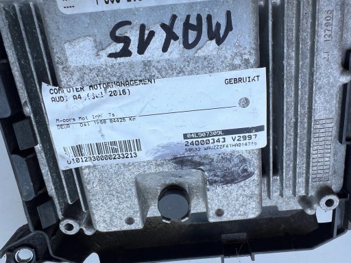 AUDI A4 2.0 TDI 04L907309L 0281030258 139S85876 computer Originale