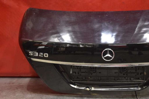 trunk door boot rear part rear Z197 MERCEDES S-KLASA W221 05-09
